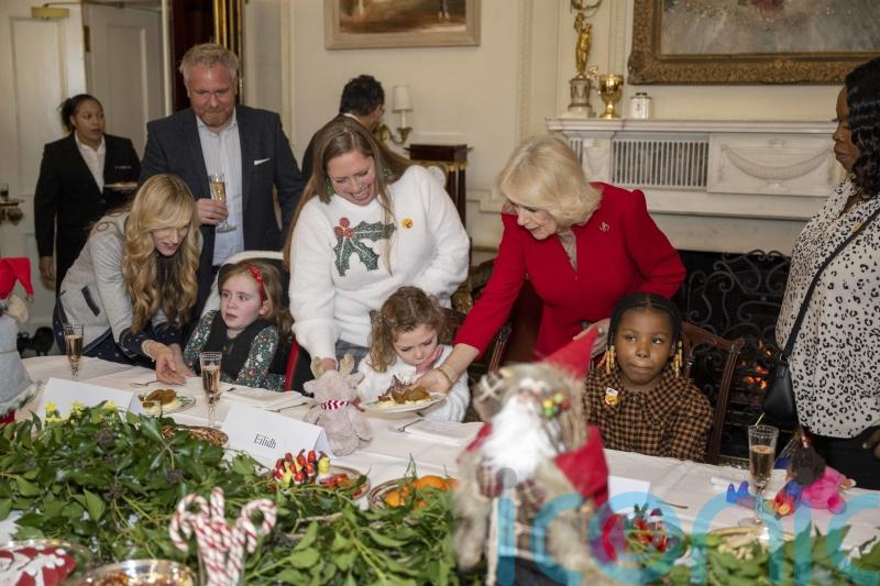 Brother and sister with rare condition enjoy ‘magical’ royal Christmas day out