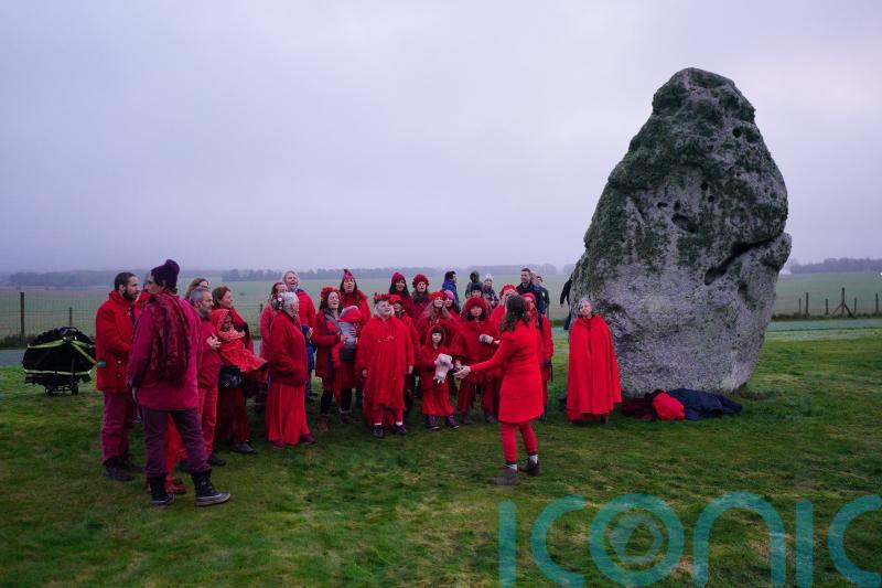 Thousands attend winter solstice celebrations
