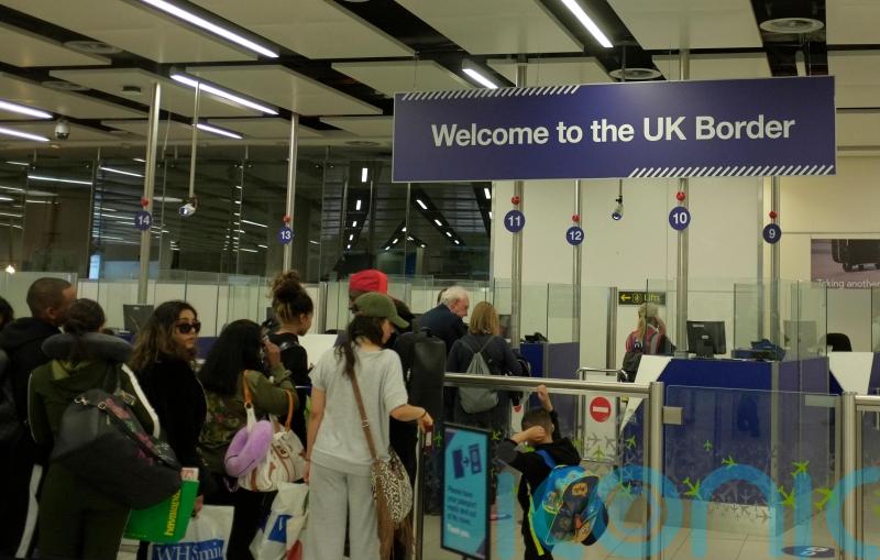 Hundreds of thousands of passengers arriving at strike hit airports on Friday