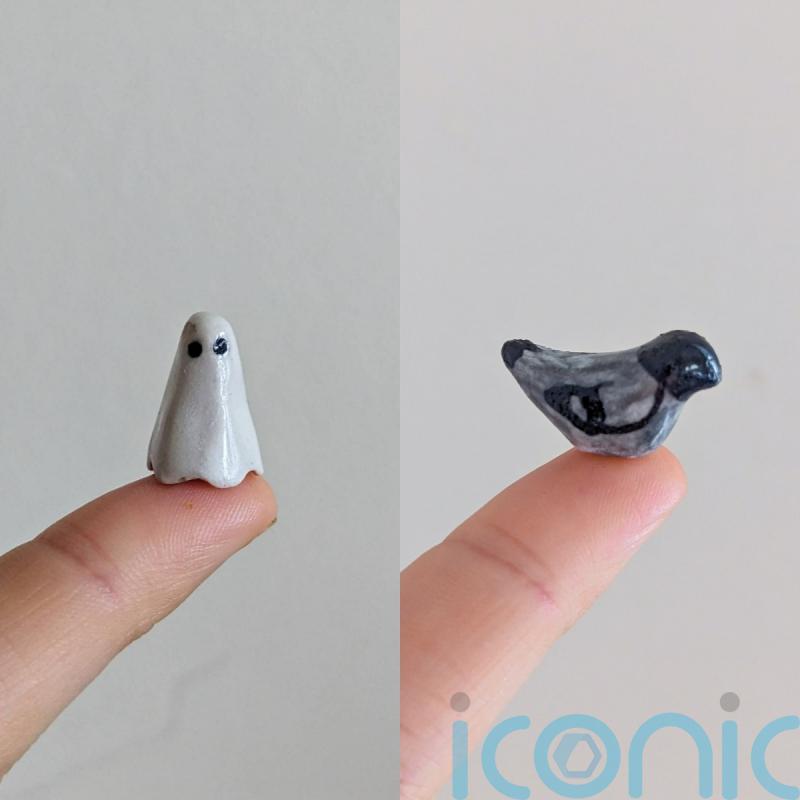 Tiny ceramic gifts bring Christmas cheer and ‘heart-warming’ response online