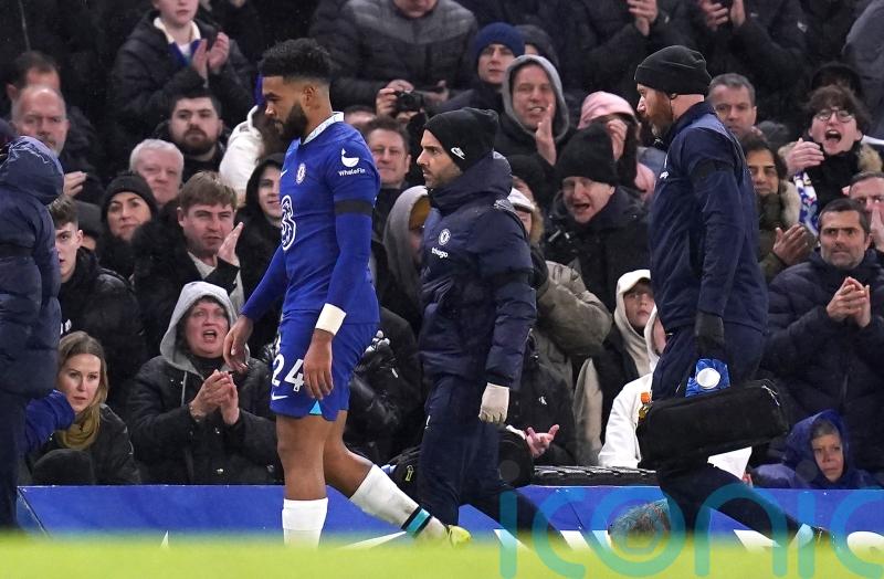Reece James faces second spell on the sidelines following knee injury setback