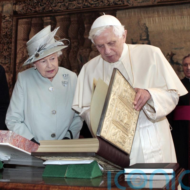 Former pope Benedict shared ‘great affinity’ with late Queen, says Cardinal