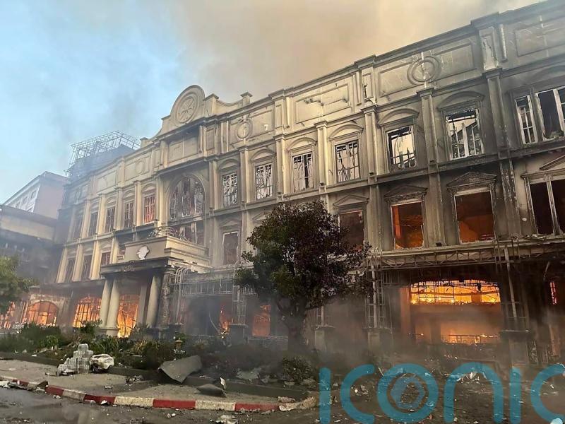 At least 19 dead in fire at hotel casino on Cambodia border