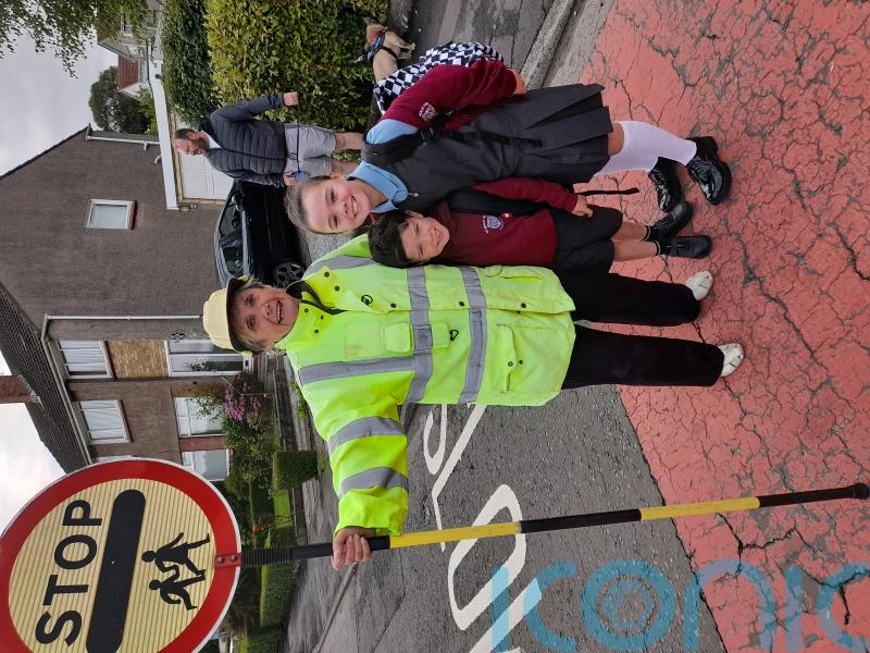 Lollipop lady awarded BEM after five decades of service in Boys’ Brigade
