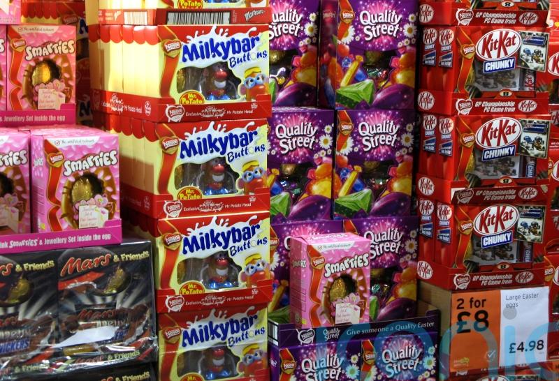 Sight of Easter eggs on supermarket shelves leaves Twitter users confused
