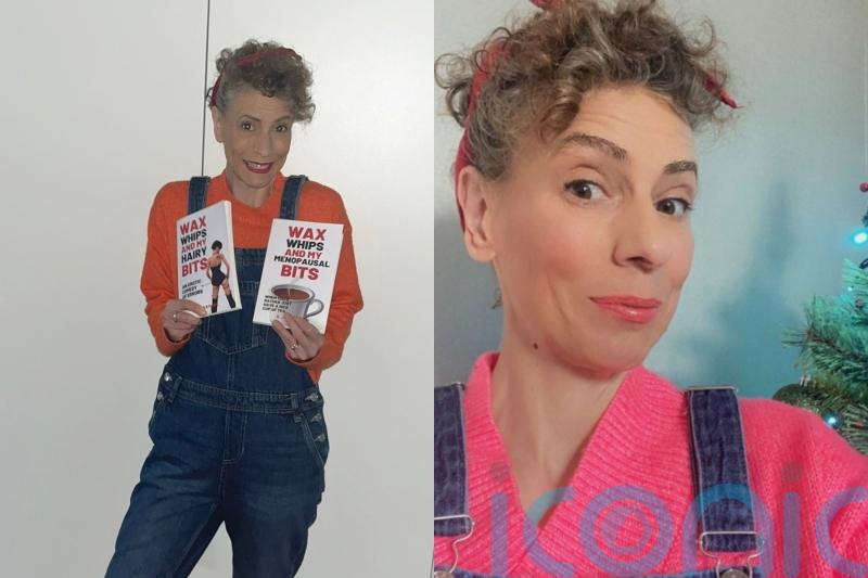 Middle-aged mum ditches her day job to become an erotic novelist, comedian and TikToker for menopausal women