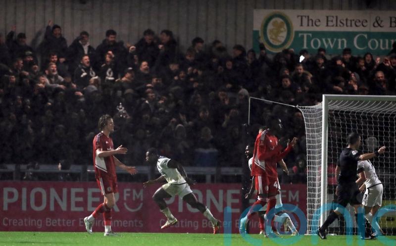 Non-league Boreham Wood net late equaliser to earn Accrington FA Cup replay