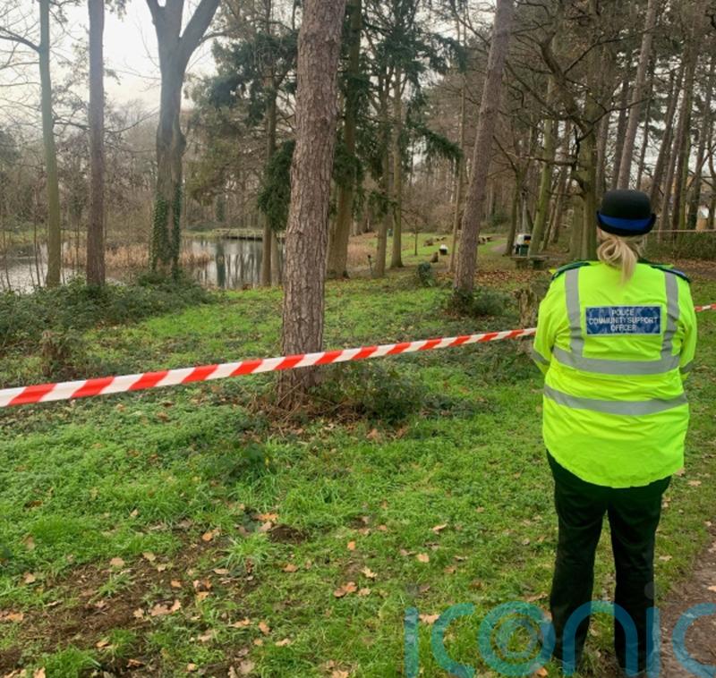 Man charged with murder after remains found in pond