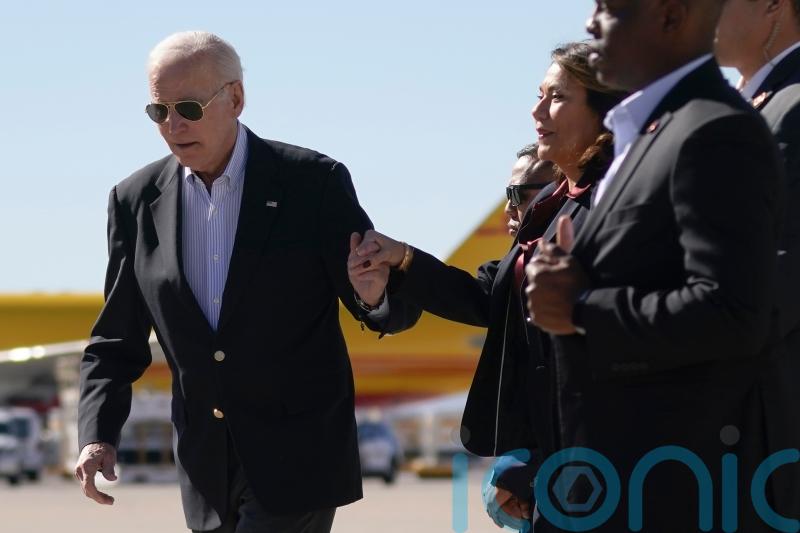 Biden visits US-Mexico border for first time as president