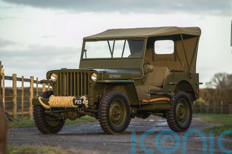 Ford Jeep used by King George VI to go under the hammer at auction
