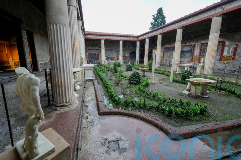 Stunning Pompeii house owned by two ex-slaves opens to public