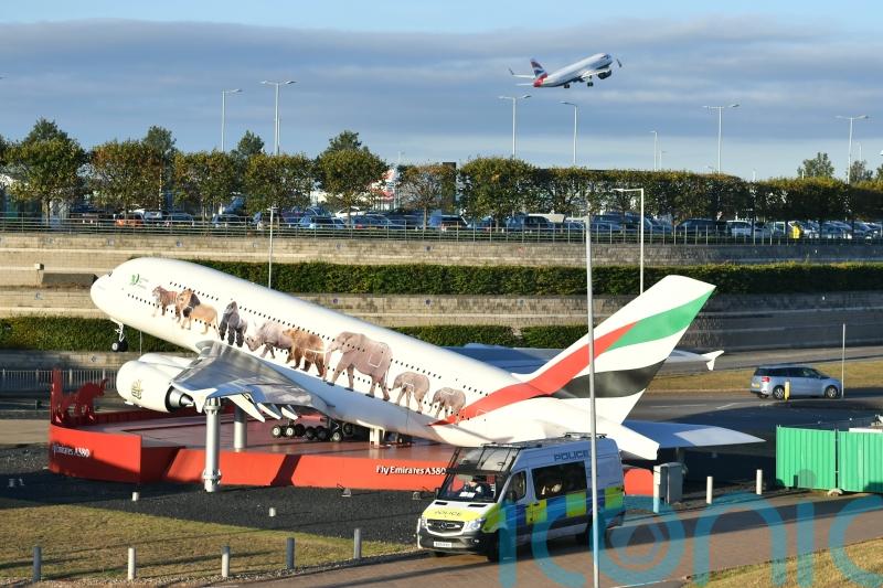 Counter-terror investigation after uranium detected in package at Heathrow