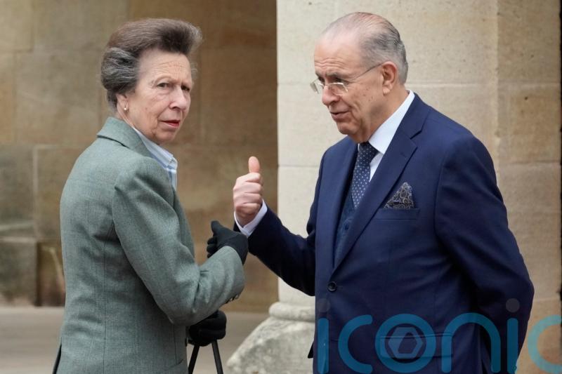 Princess Royal visits British peacekeepers on Cyprus