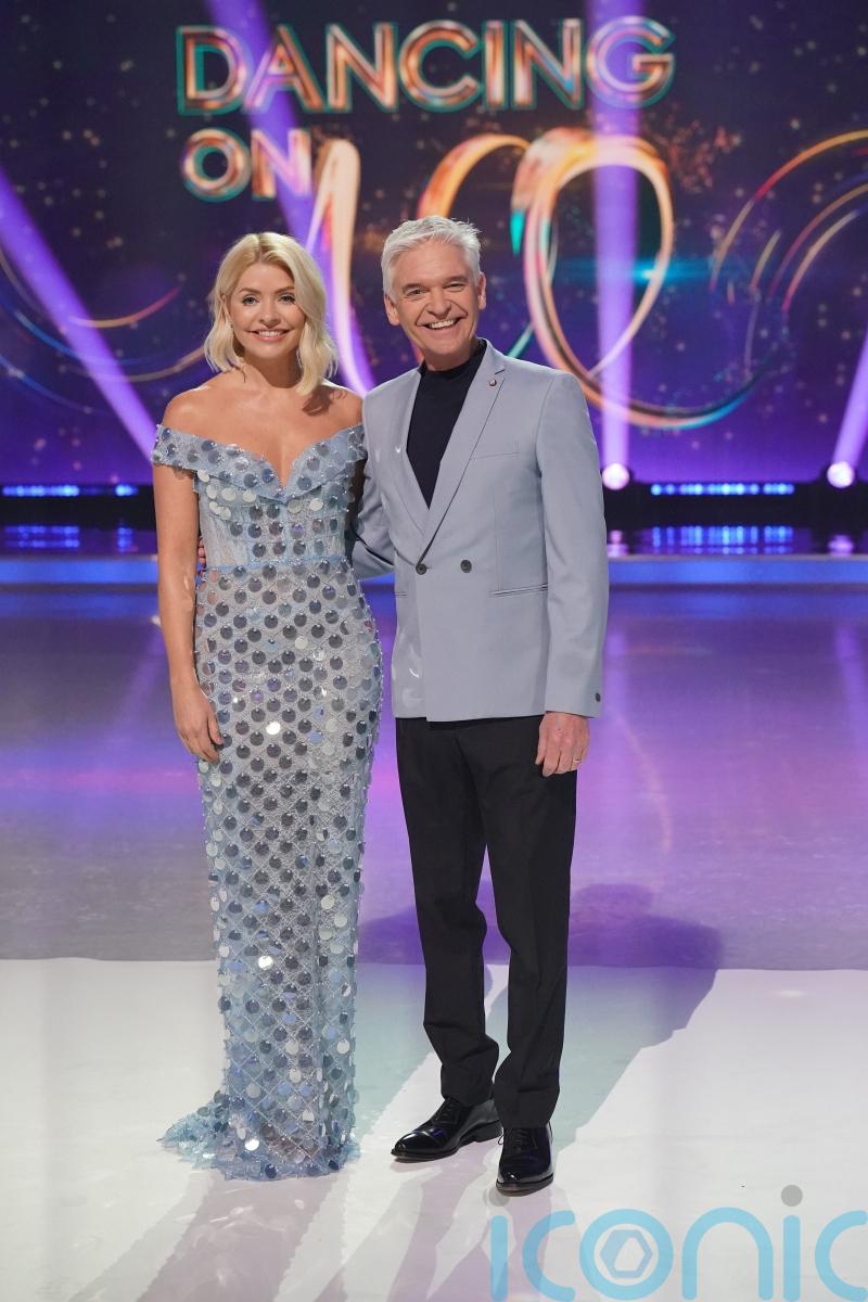 Celebrities step on to the rink ahead of Dancing On Ice launch