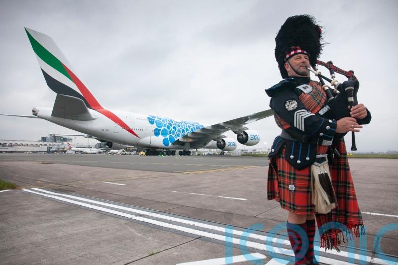 World’s largest passenger jet to return to Scottish airport