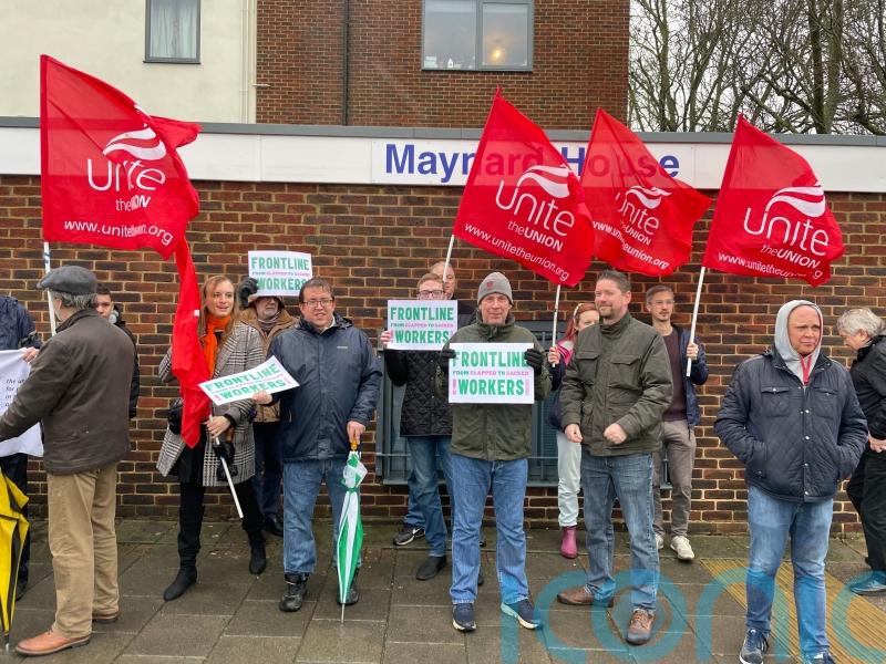 Workers protest against anti-strike bill