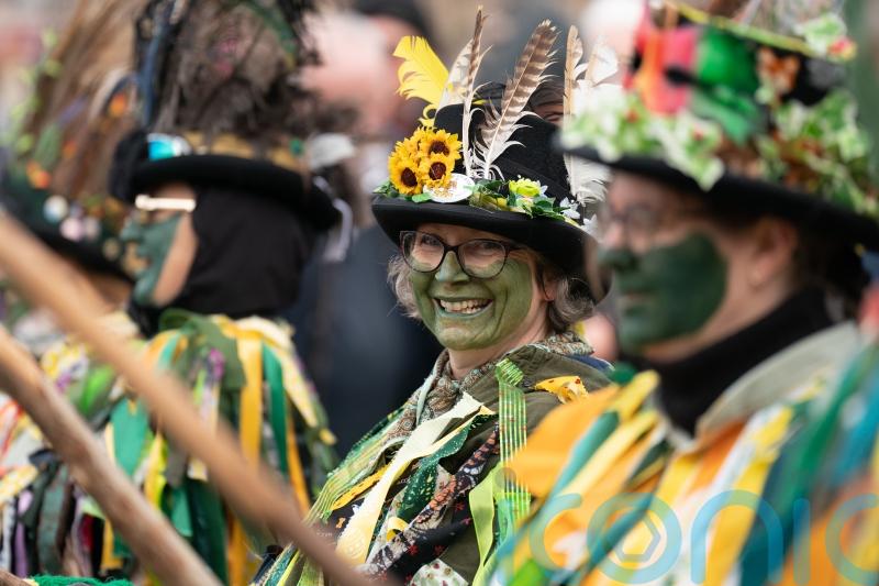 Straw Bear Festival makes colourful return to streets of Whittlesey
