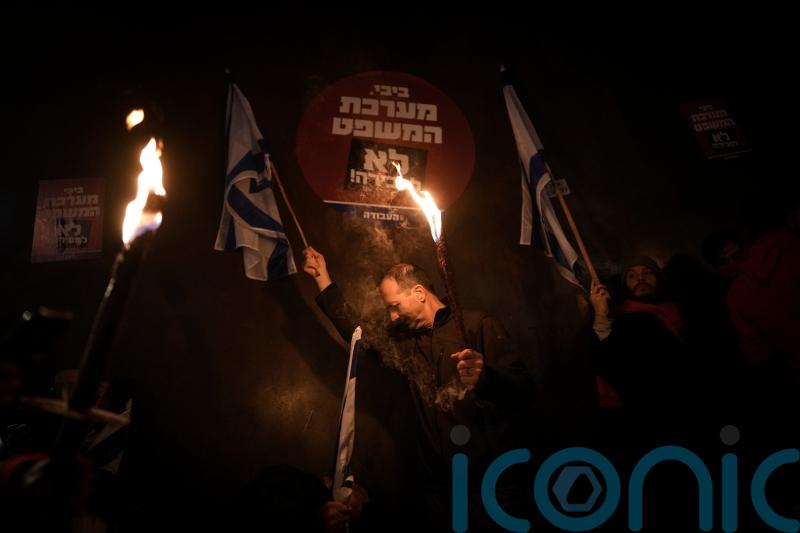 Tens of thousands of Israelis protest against Benjamin Netanyahu’s government
