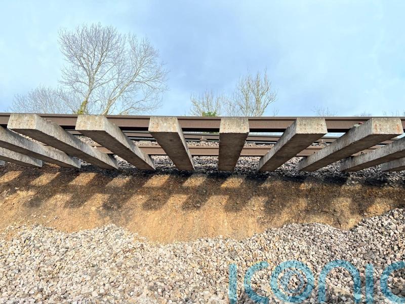 Train passengers warned of major disruption after ‘huge’ landslip