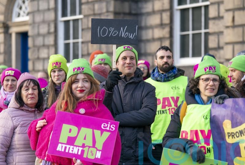 Scottish schools shut as teachers strike in pay dispute