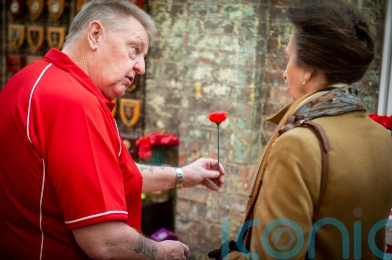 Princess Royal reopens refurbished poppy factory