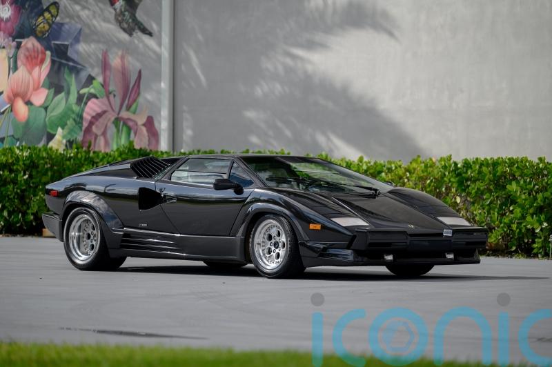 Lamborghini Countach with just 155 miles on the clock heads to auction