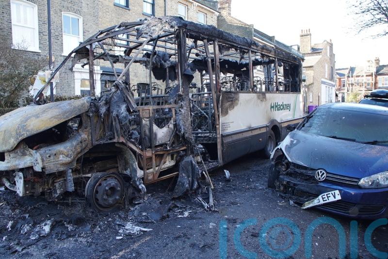 Children evacuated after bus catches fire on way to school