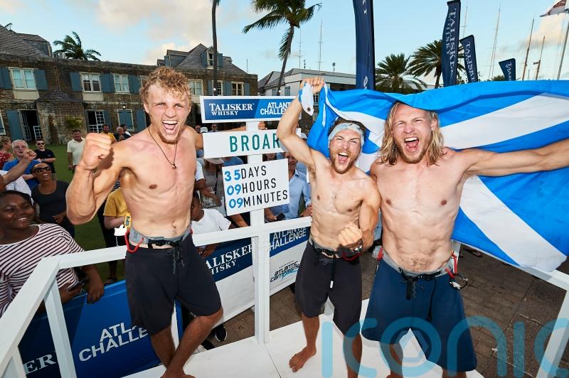 Record-breaking brothers launch art exhibition to support charity