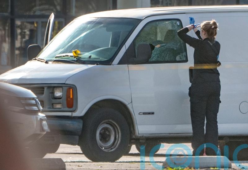 California dance hall shooting suspect shot himself in van as police closed in