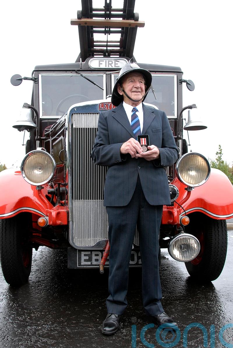 Tributes to former firefighter who has died aged 109
