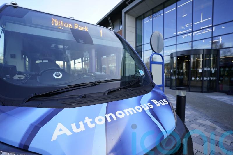 UK’s first self-driving electric bus unveiled