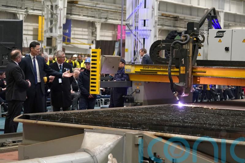 UK Government committed to building Type 31 frigates as steel is cut on new ship