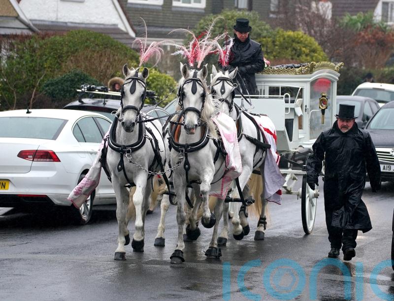 Mourners gather for funeral of Christmas Eve pub shooting victim Elle Edwards