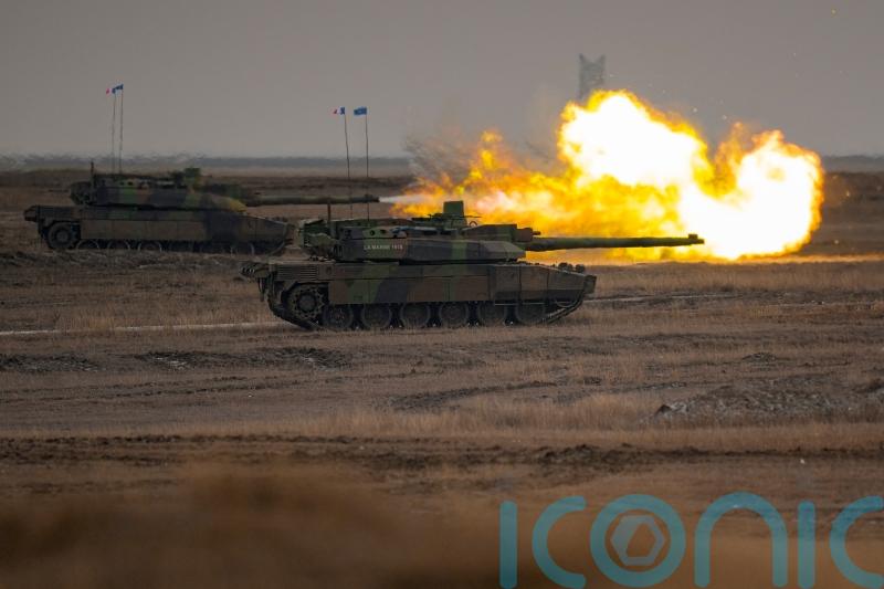 French battlegroup holds Nato combat exercise in Romania