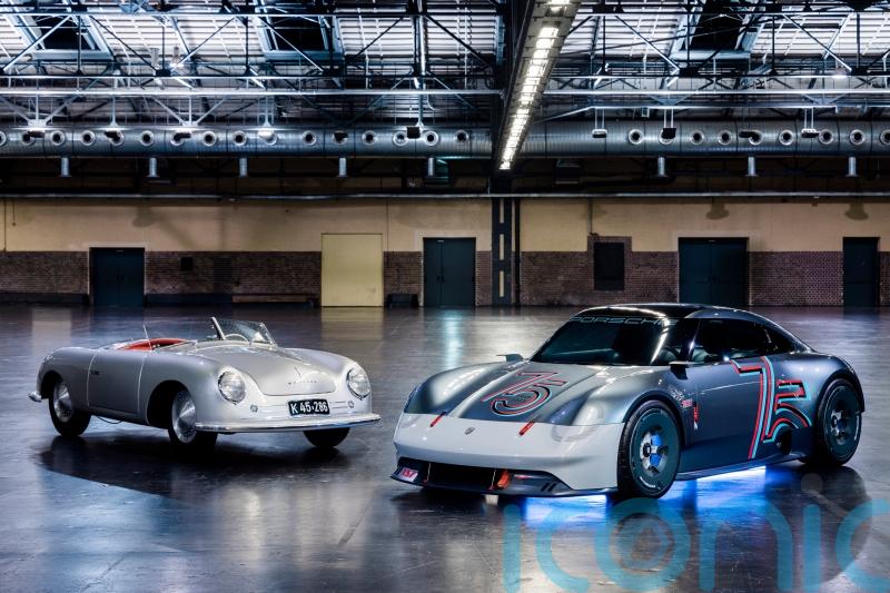 Porsche marks 75 years of sports cars with Vision 357 concept