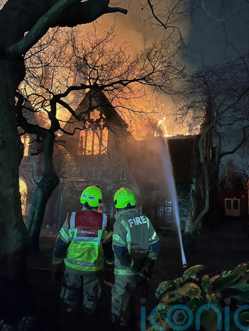 London church described as ‘historical treasure’ destroyed by fire