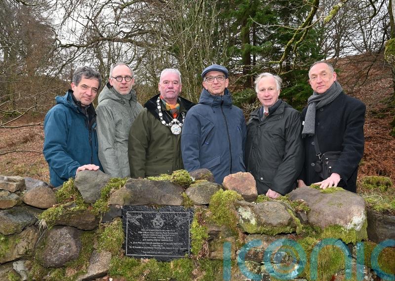Memorial for Spitfire pilot unveiled 80 years after deadly crash