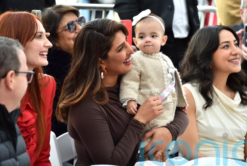 Nick Jonas and Priyanka Chopra’s young daughter makes first public appearance