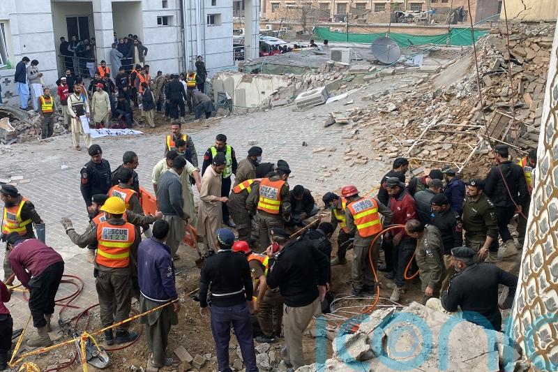 Death toll from Pakistan mosque suicide bombing rises to 88
