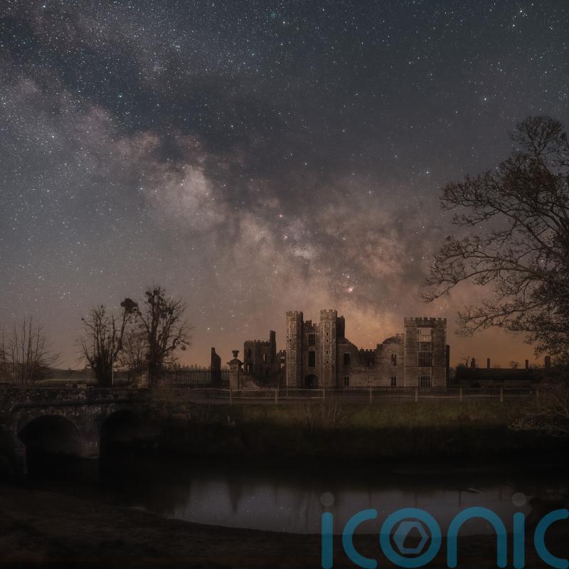Shot of Milky Way rising over Tudor ruins wins national park photography prize