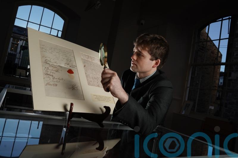 Marriage certificate signed by Lord Nelson to be sold at auction