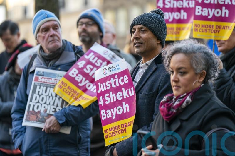 Sheku Bayoh police never mentioned hunt for two men to family, inquiry told