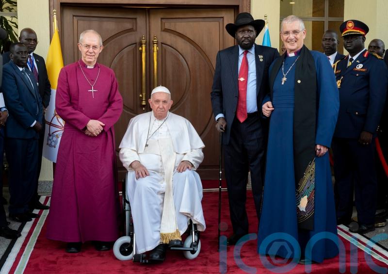 Kirk pilgrimage to South Sudan with Anglican church and Pope gets under way