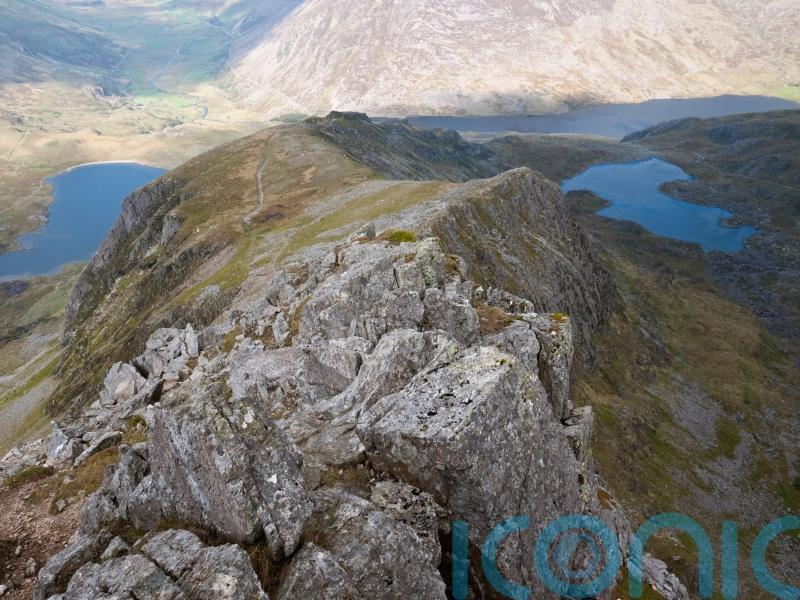Climber dies after falling from Snowdonia mountain ridge