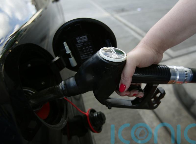 Price of diesel falls below 170p per litre for first time since March 2022