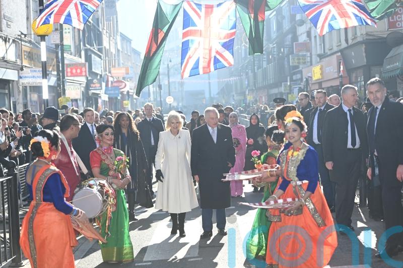 ‘Inclusive and supportive’ King visits London’s Bangladeshi community