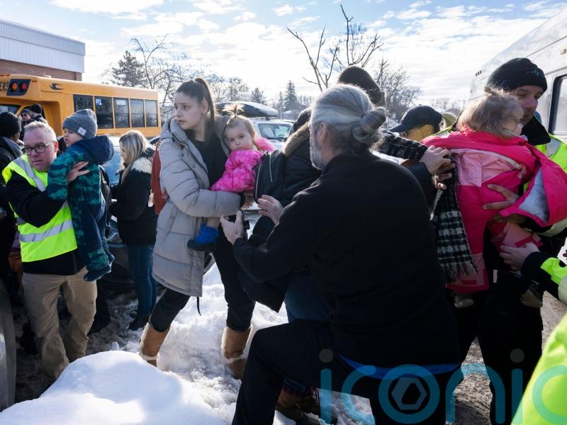 Two children die as bus crashes into daycare centre in Canada