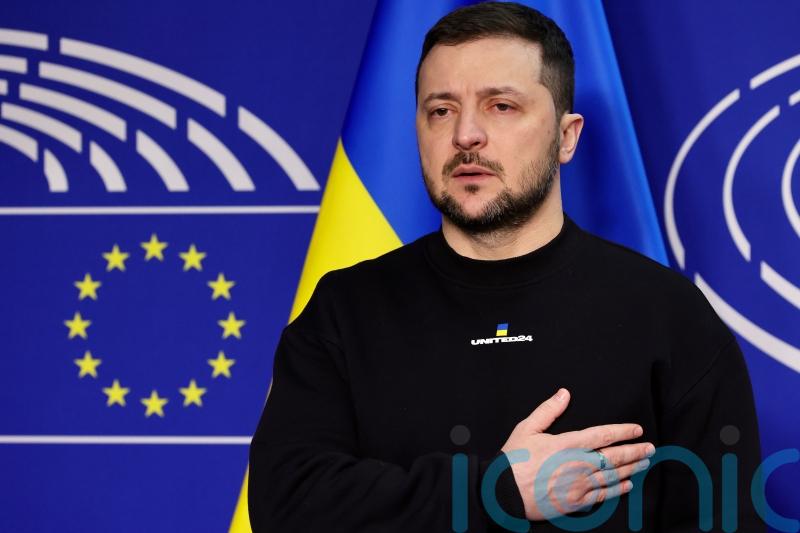 Zelensky addresses EU Parliament as he seeks more weapons