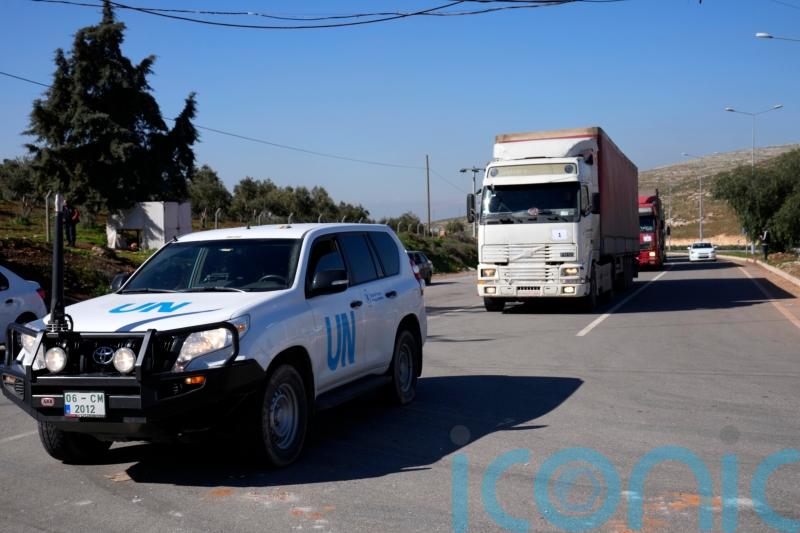 Aid trucks reach Syrian enclave days after quake
