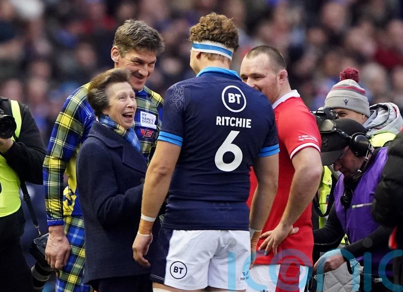 Scotland v Wales match ball handed over after Doddie Weir 555-mile charity ride